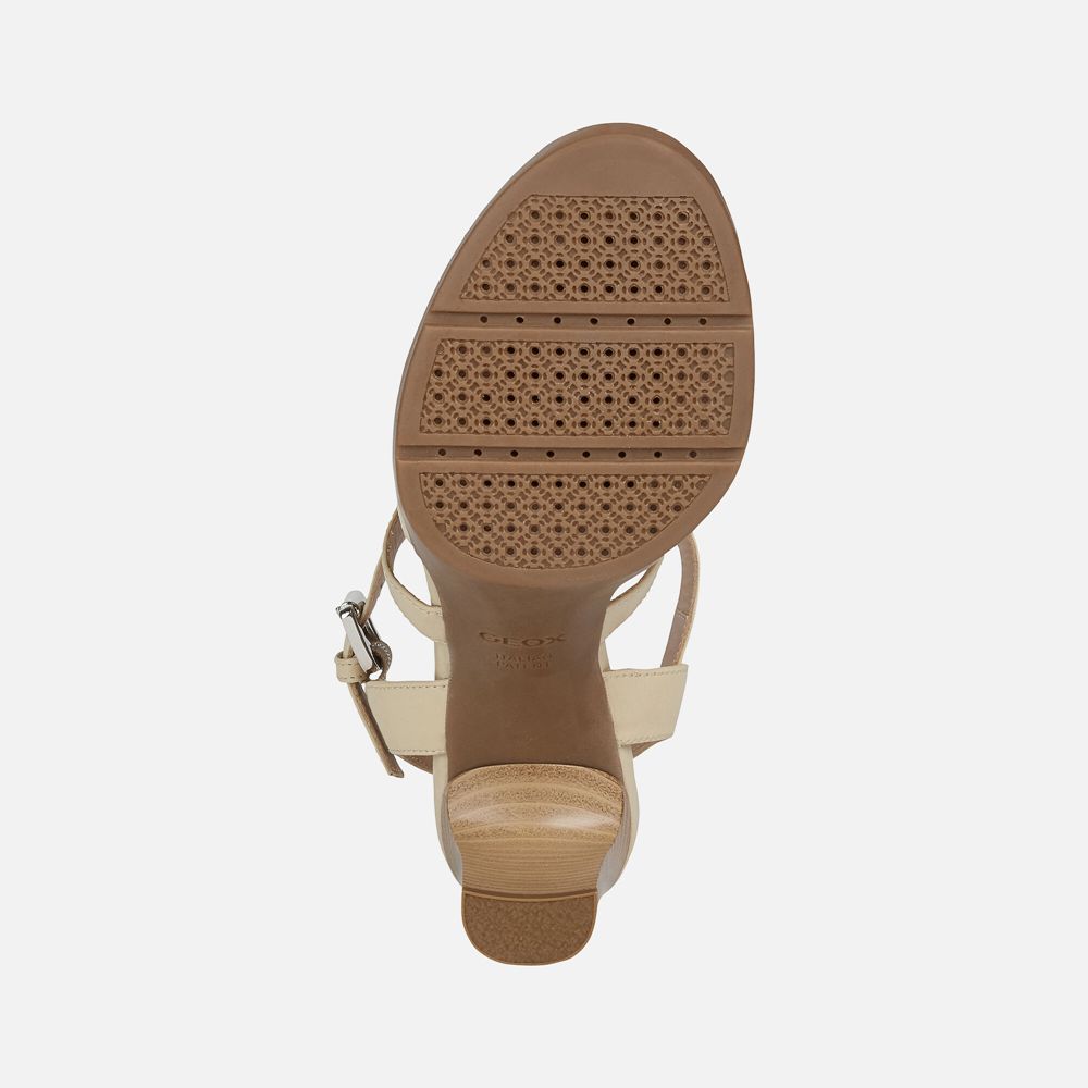 Geox Sandals Beige Annya - Geox Womens Shoes - XHGWFE271